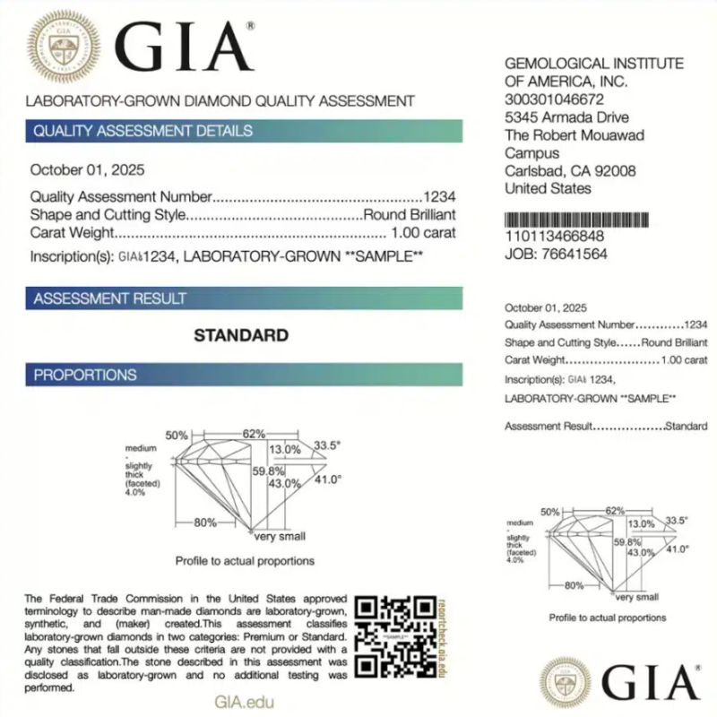 Nuevo certificado GIA para diamantes de laboratorio: lo que debes saber