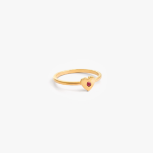 Anillo As de corazones