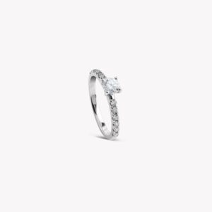 Pave Engagement Ring