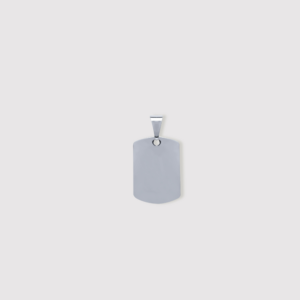 Rectangular Plain Plate Pendant