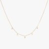 Collar Floating diamonds