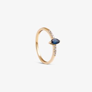 Anillo Zafiro Marquise
