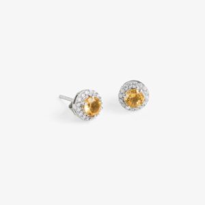 Aretes Vire Citrino