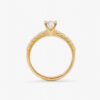 Anillo de Compromiso Pave Redondo