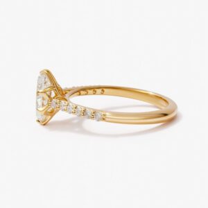 Anillo de Compromiso Oval