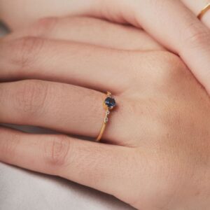 Anillo Grazia Zafiro