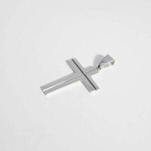 Linear Cross Pendant