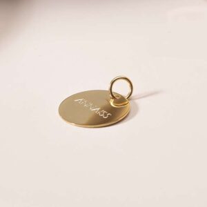 "Engrave Me" Circular Necklace<br><br>